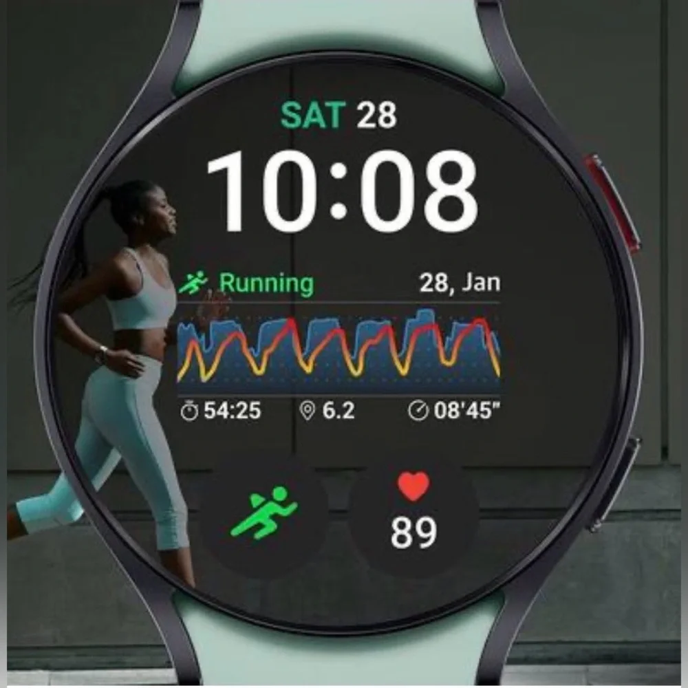 Samsung Galaxy Watch6 Smartwatch 40mm, Bluetooth, Armor Aluminum, Graphite